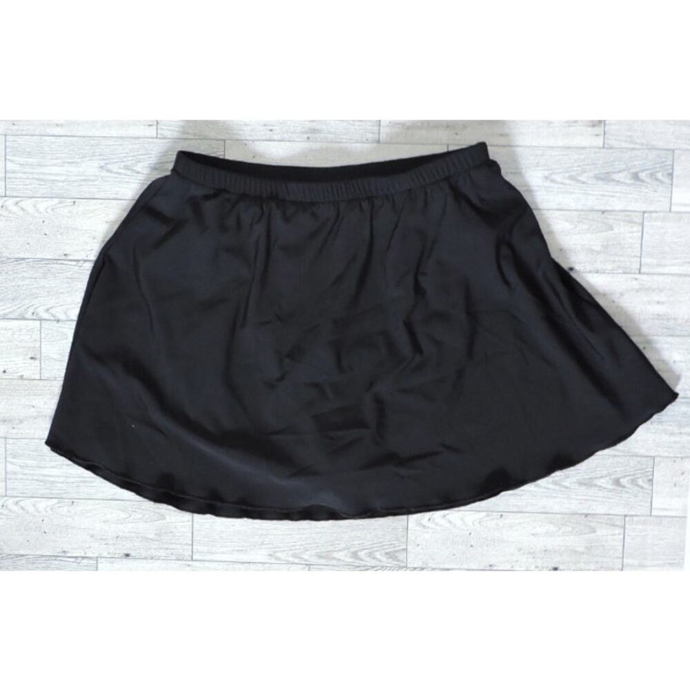 3 for $15 Caribbean Joe Black Swim Skirt Girls Size 10